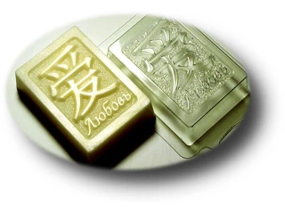 Форма пластиковая "Любовь":Формы для мыла | https://city-soap.com.ua